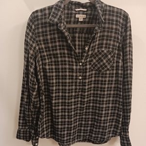 Black Plaid Flannel